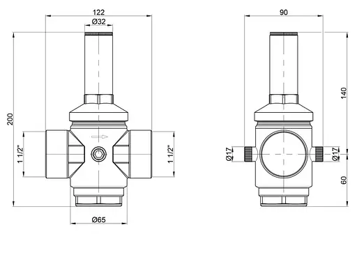 Редуктор Icma 1 1/2" №246 (91246AH05) - фото 3