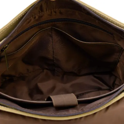 Кожаная мужская сумка через плечо TARWA 30х32х7.5 см sum0025859 - фото 5