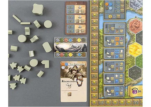 Настольная игра Capstone Games Терра Мистика. Большая коробка (Terra Mystica: Big Box) (англ.) (PS151) - фото 7