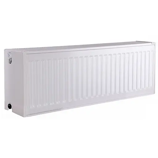 Радіатор сталевий панельний Kalite 33 низ/справа 300x900 (без INNER) 000022652, Білий - фото 1