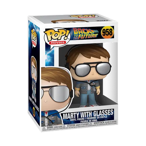 Фігурка Funko Pop Фанко Поп Назад у майбутнє Марті Макфлай Back to the Future Marty McFly 10 см FP BF 958 - фото 2