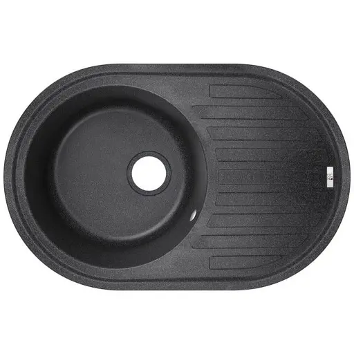 Кухонная мойка Lidz 780x500/200 BLA-03 (LIDZBLA03780500200) - фото 1