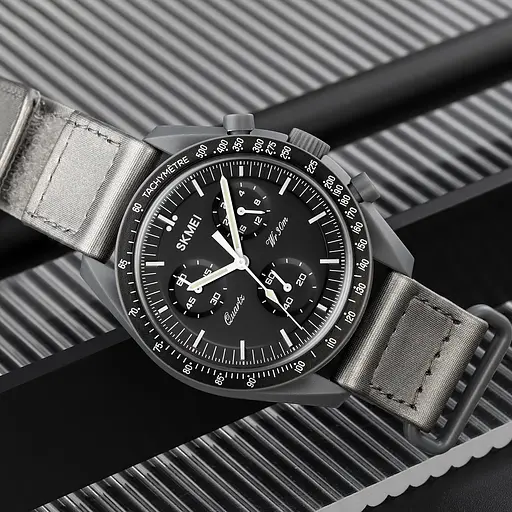 Годинник наручний 1982DGYSI Dark Grey-Silver Skmei acs0030439 - фото 4