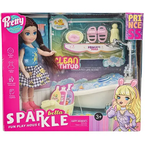 Кукла, 14 см, с аксессуарами