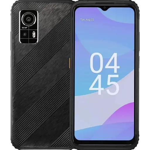 Смартфон захищений AGM h6 8/256gb NFC IP69 чорний - фото 1