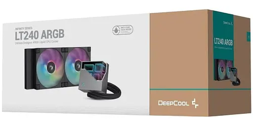 СВО Deepcool LT240 ARGB Black (R-LT240-BKAMNC-G-1) - фото 6
