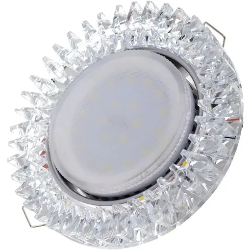 Точковий світильник Brille HDL-G294 GX53 + 4W LED 36-406