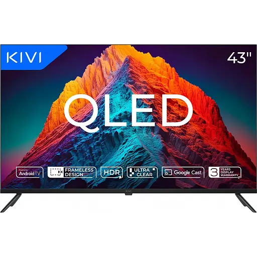 Телевизор Kivi 43'' UHD Prime E5 QLED (43U770QB)