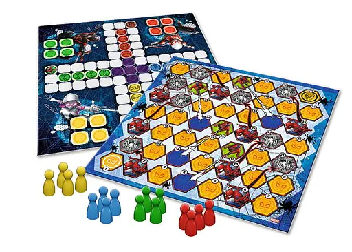Настольная игра Trefl Лудо 2 в 1. Марвел: Человек-паук (Ludo 2 in 1: Marvel. Spider-Man) (02419) - фото 4