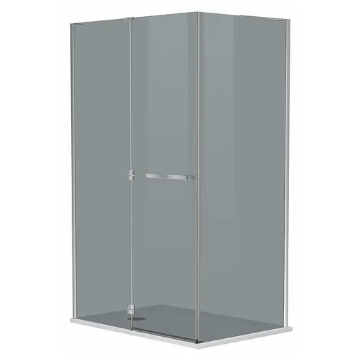 Душевая кабина Eger Megerka 120x80 см без поддона тонированное стекло 599-330/1L - фото 1