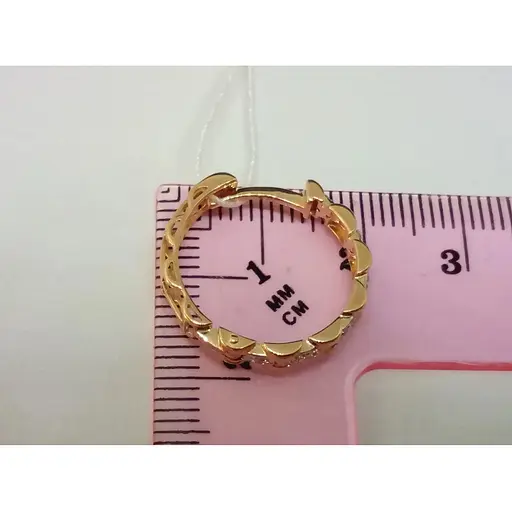 Золоті сережки Столична Ювелірна Фабрика з фіанітами. 111014 - фото 5