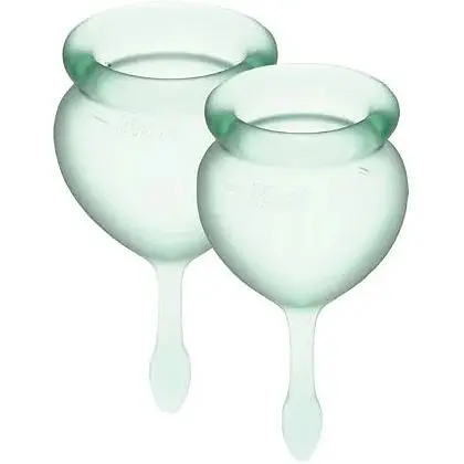 Набір менструальних чаш Satisfyer Feel Good (light Green)