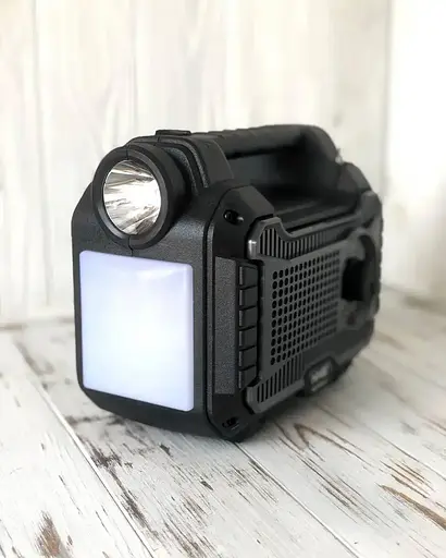 Зарядна станція NNS NS-S56LS + сонячна панель + 4 лампи + ліхтар - фото 3