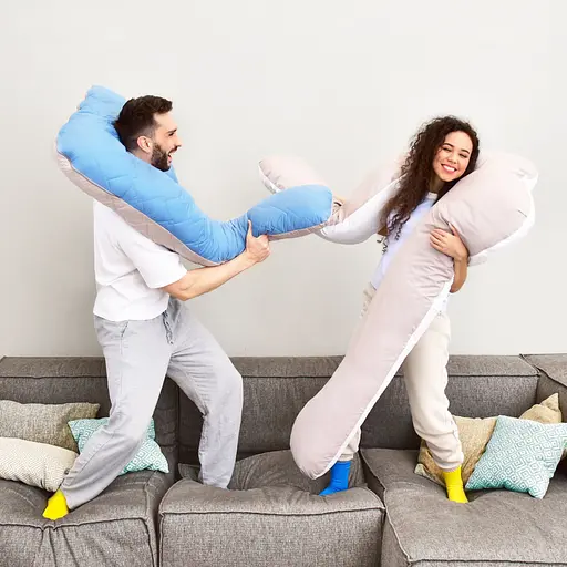 Набір подушок для сну та відпочинку стьобана Ideia 140х75х20 см (8000035786) - фото 11