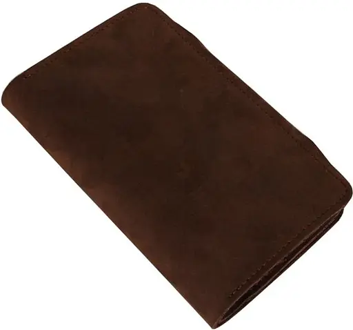 Мужской кожаный кошелек Vintage 15х10 см acs0015346 - фото 4