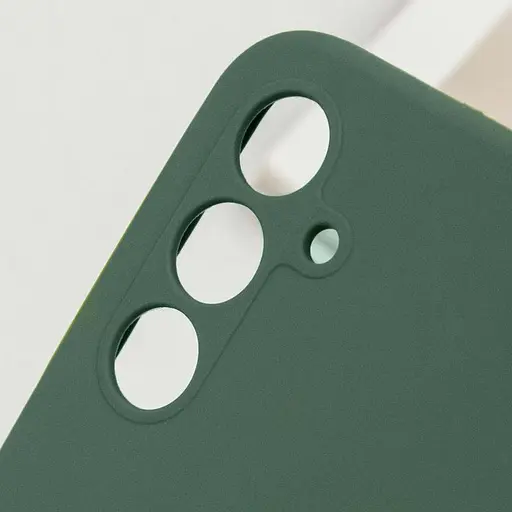 Чехол Silicone Cover Lakshmi Full Camera (AAA) для Samsung Galaxy A56 5G Зеленый / Cyprus Green - фото 6