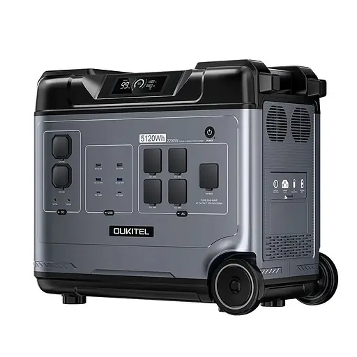 Портативна зарядна станція OUKITEL P5000E Pro 4000W 5120Wh (42-00146)
