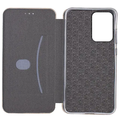 Шкіряний чохол-книжка Classy для Motorola Moto G24 / G04 / E14 Золотий - фото 3