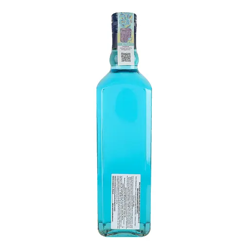 Уценка. Джин Neon Owl Blue Curacao 37.5% 0.7л - фото 4