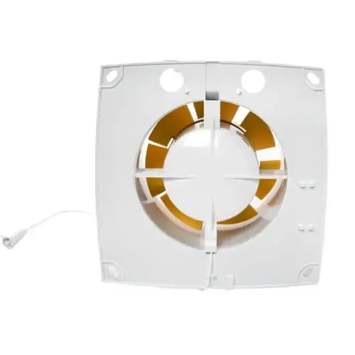 Вытяжной вентилятор Домовент 100 С1В со шнурковым выключателем белого цвета - фото 5