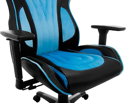 Геймерське крісло GT Racer чорне із синім (X-2645 Black/Blue) - фото 8