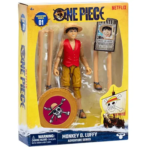 Коллекционная фигурка Moose One Piece Luffy с артикуляцией (63313) - фото 4