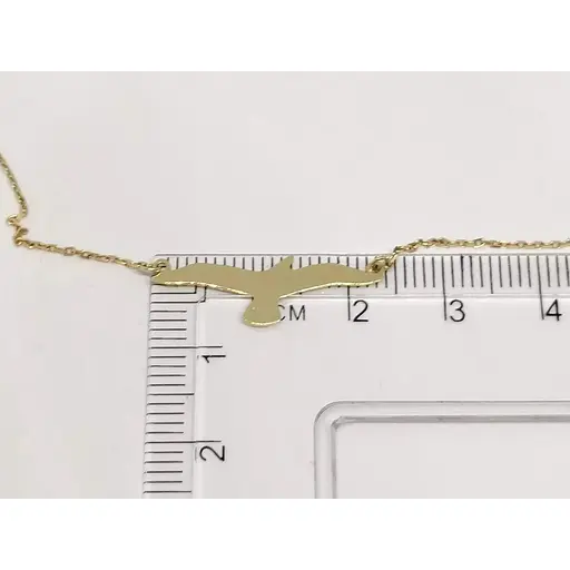 Золоте кольє Qvaliz Чайка. 859 45 - фото 4