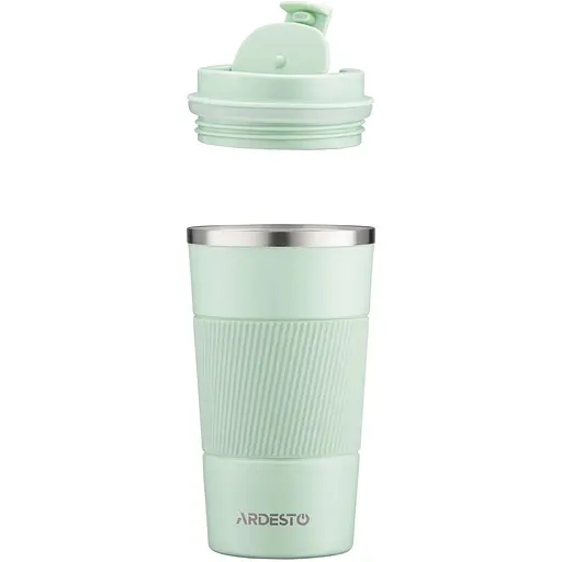 Термокружка Ardesto Urban 500 мл нержавеющая сталь зеленый - фото 3