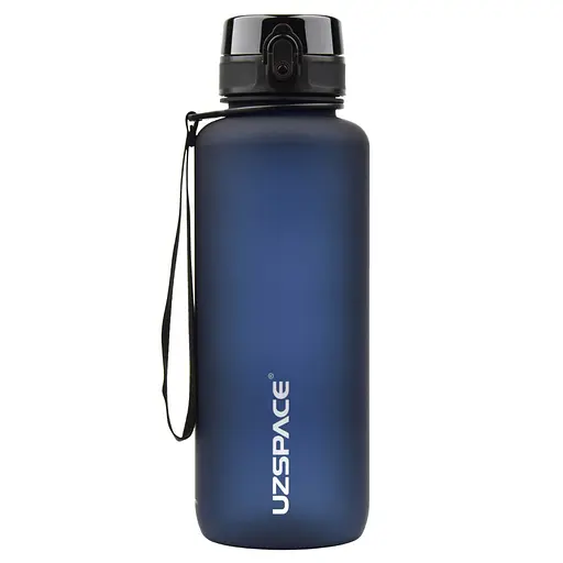 Бутылка для воды UZSPACE 3056(Dark-Blue) 1500 мл, темно-синяя - фото 1