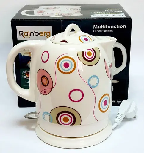 Электрический керамический чайник Rainberg RB-9061500 Вт. - фото 3