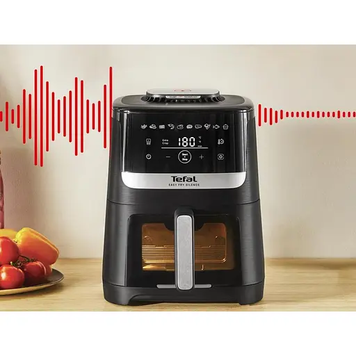 Мультипечь (аэрофритюрница) Tefal Easy Fry Silence Vision XL EY5568E0 - фото 2