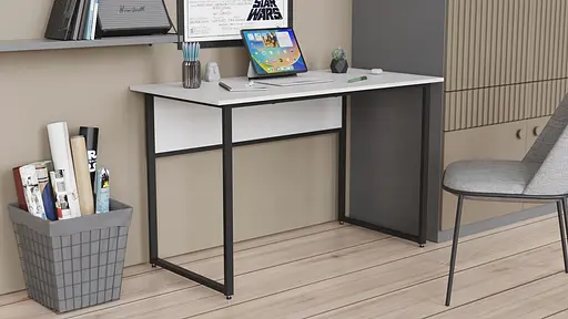 Комп'ютерний стіл Ferrum-decor Коді 75x140x70 чорний ДСП Білий 16мм (FRD-103781) - фото 4