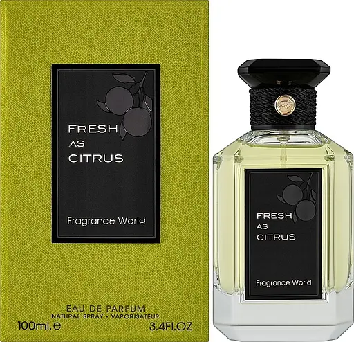 Парфумована вода Fragrance World Fresh As Citrus 100 мл