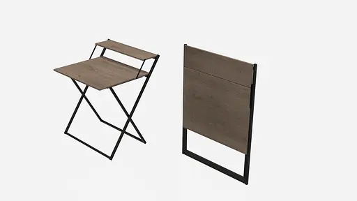 Стіл трансформер Компакт 4 750x790x720 Чорний метал ДСП Дуб Сонома Трюфель 16 мм FRD-104694 - фото 3