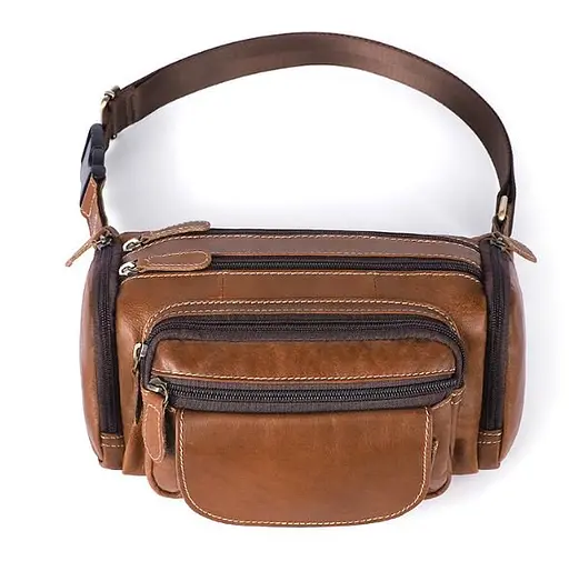 Чоловіча шкіряна сумка Vintage 24х10х15 см sum0012283 - фото 1