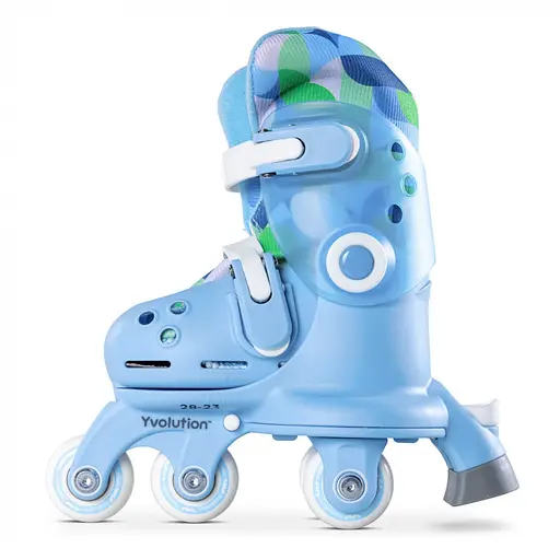 Ролики YVolution Switch Skates Голубые - фото 3