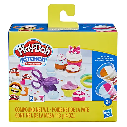 Набор для творчества Hasbro Play-Doh с массой для лепки Маленький кухонный набор Lil Sweet Playset (F3159_F3464) - фото 2