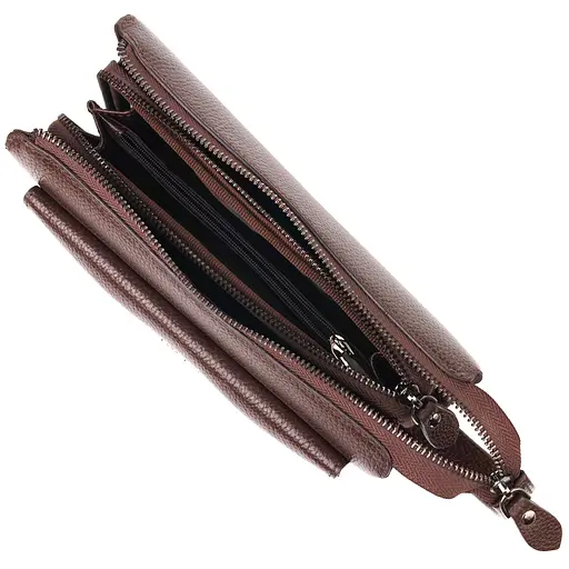 Клатч кожаный мужской Canpellini 23х14,5х5,5 см sum0022438 - фото 4