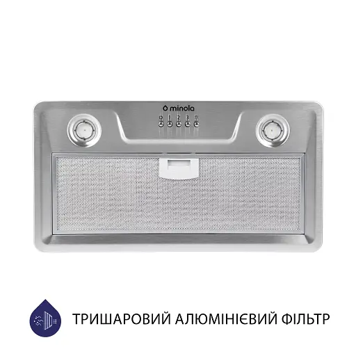 Вытяжка полновстраиваемая Minola HBI 5202 I 700 LED - фото 2