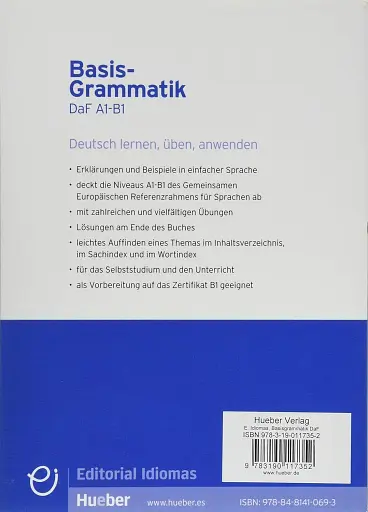 Basisgrammatik DaF A1-B1: Deutsch lernen, üben, anwenden - фото 2