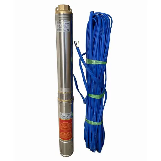Насос свердловинний Optima 4 SDm 3/11 + пульт + кабель 50 м (14139) - фото 1