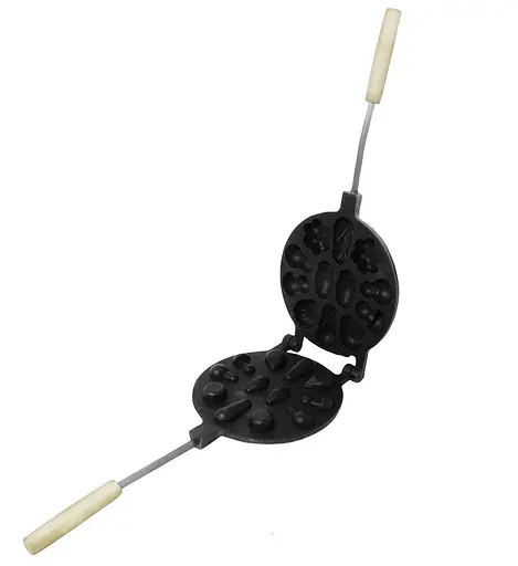 Форма для выпечки орешков и печенья орешница "Лесное Ассорти" (большая) с антипригарным / тефлоновым покрытием, ХЕАЗ 81843 - фото 5