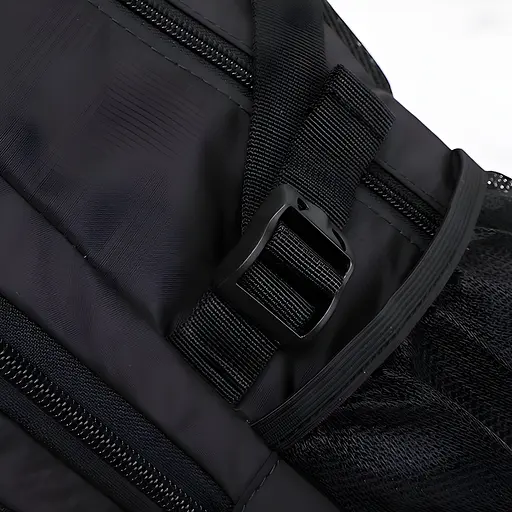 Універсальний міський рюкзак Justpack з ортопедичною спинкою чорний 31 х 48 х 19 см (5773) - фото 13