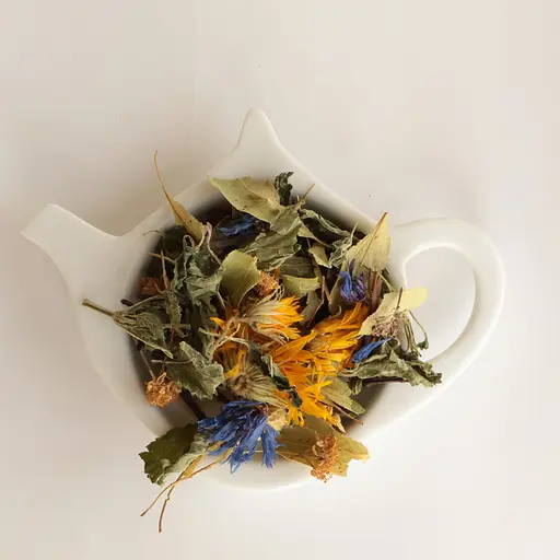 Чай Ukrainian Herbal Symphony — Подарочный набор травяных чаев Pink Elephant, 2x70 г - фото 5