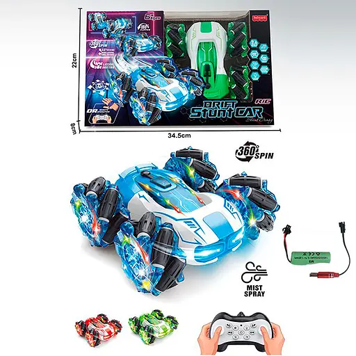 Машина на радіокеруванні, 16 см, трюкова, музика, USB, HG4-33 (В асортименті) - фото 5