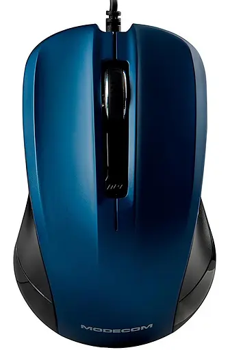 Мышь Modecom MC-M9.1 USB Black-Blue (M-MC-00M9.1-140) - фото 1