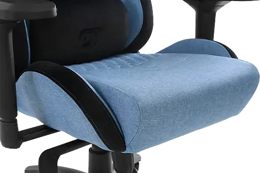 Геймерское кресло GT Racer светло-синее (X-0712 Shadow Light Blue) - фото 10