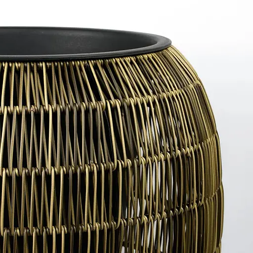 Кашпо Engard из искусственного ротанга 45х45x70 см (HA-06) - фото 4