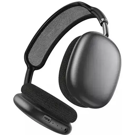 Бездротові накладні навушники Hoco W65, BT5.4, AUX, 400mAh, 45h, deep space gray