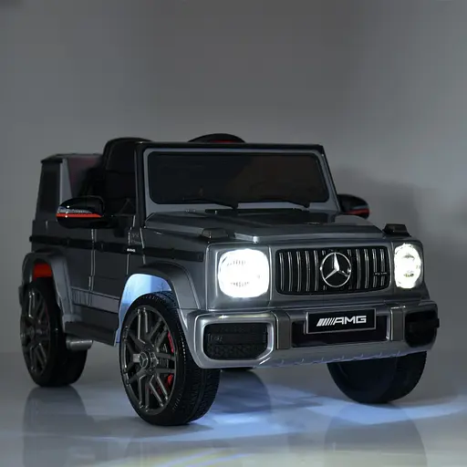 Електромобіль дитячий Bambi Racer M 4179EBLRS-11 Mercedes Сірий - фото 8